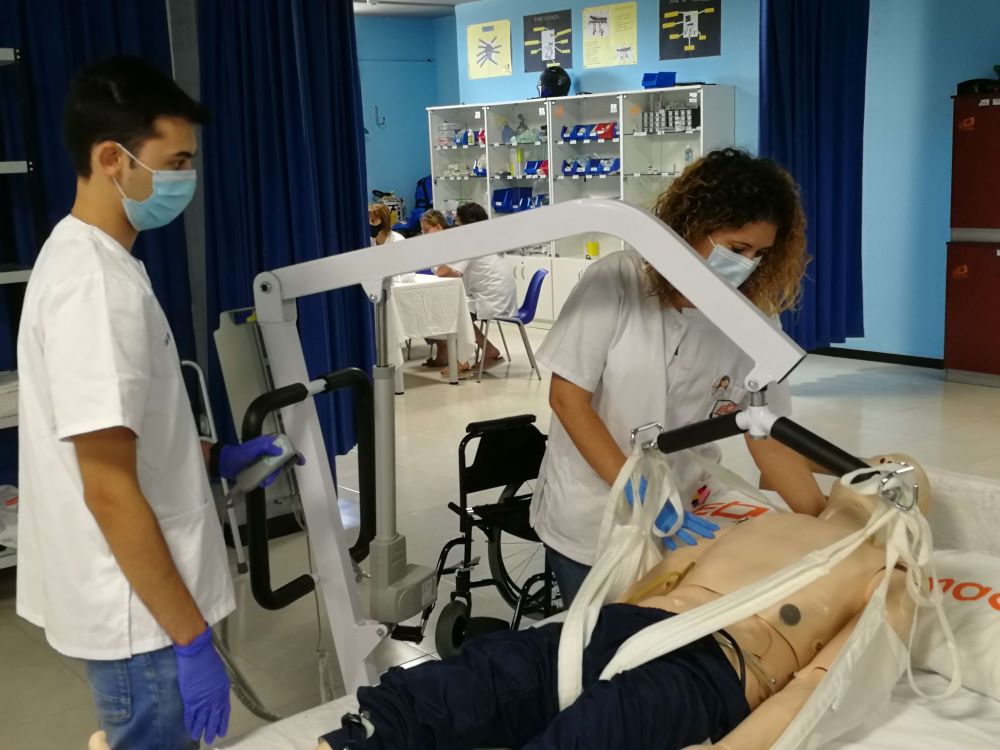 Técnicas movilización e inmovilización del paciente encamado
