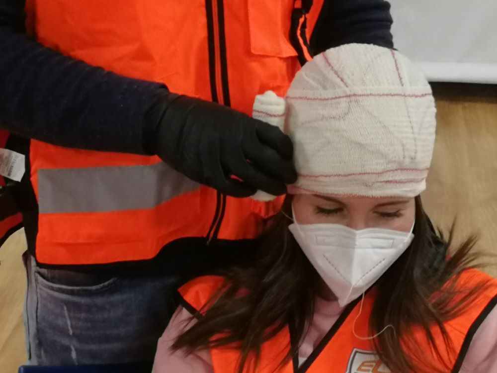 vendajes de emergencia