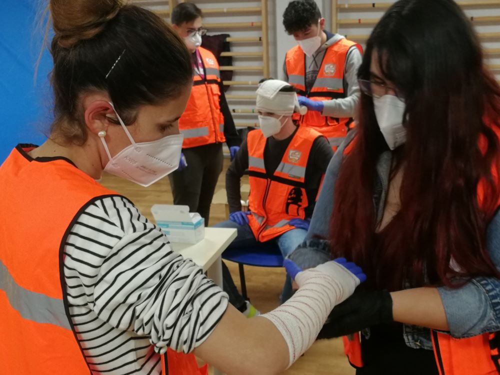 vendajes de emergencias